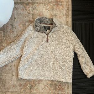 True Grit Sherpa Quarter Zip XL